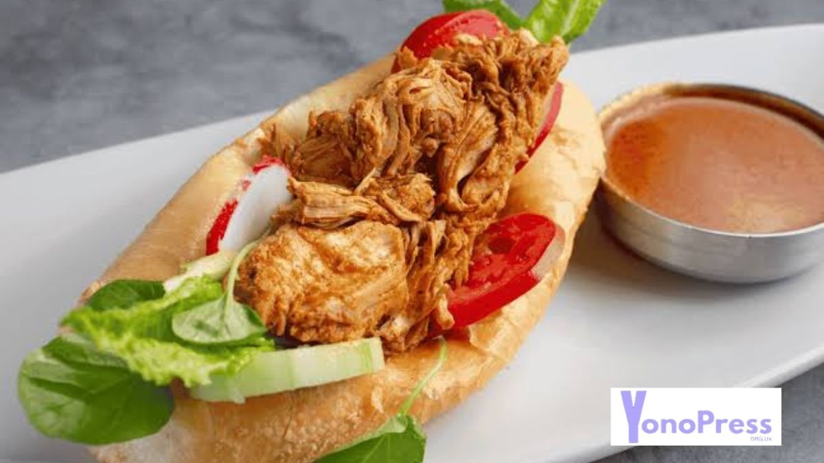 pan con pollo