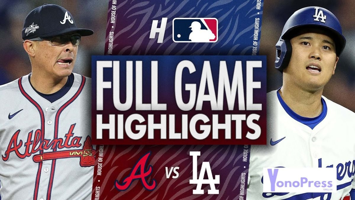 atlanta braves vs dodgers match player stats