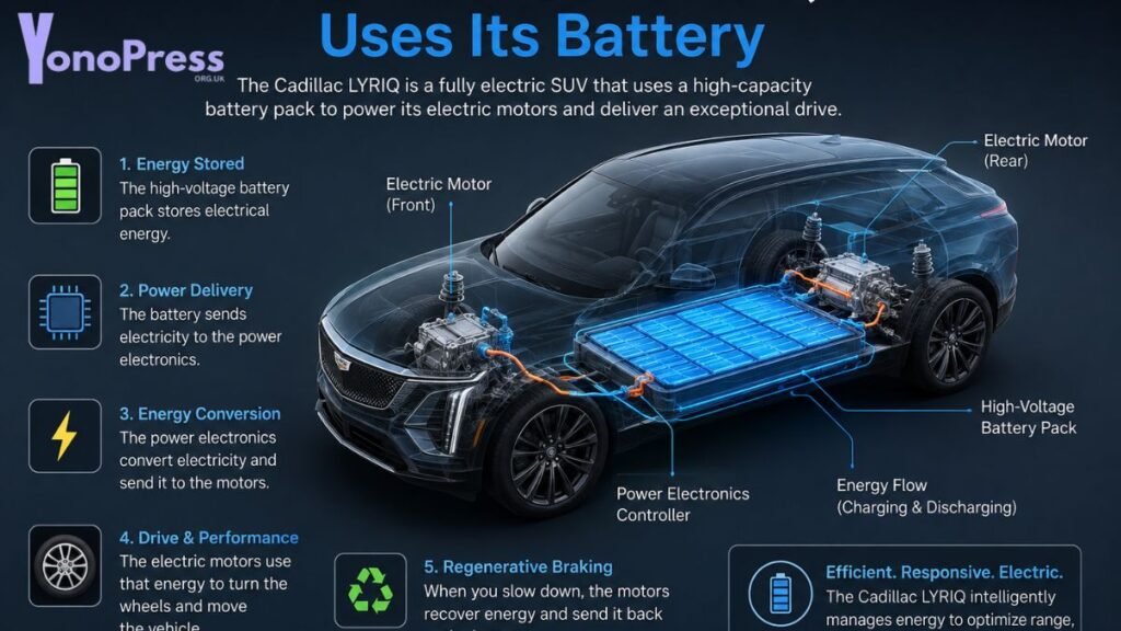 do the driving modes in cadillac lyriq offer different ranges or battery usages?
